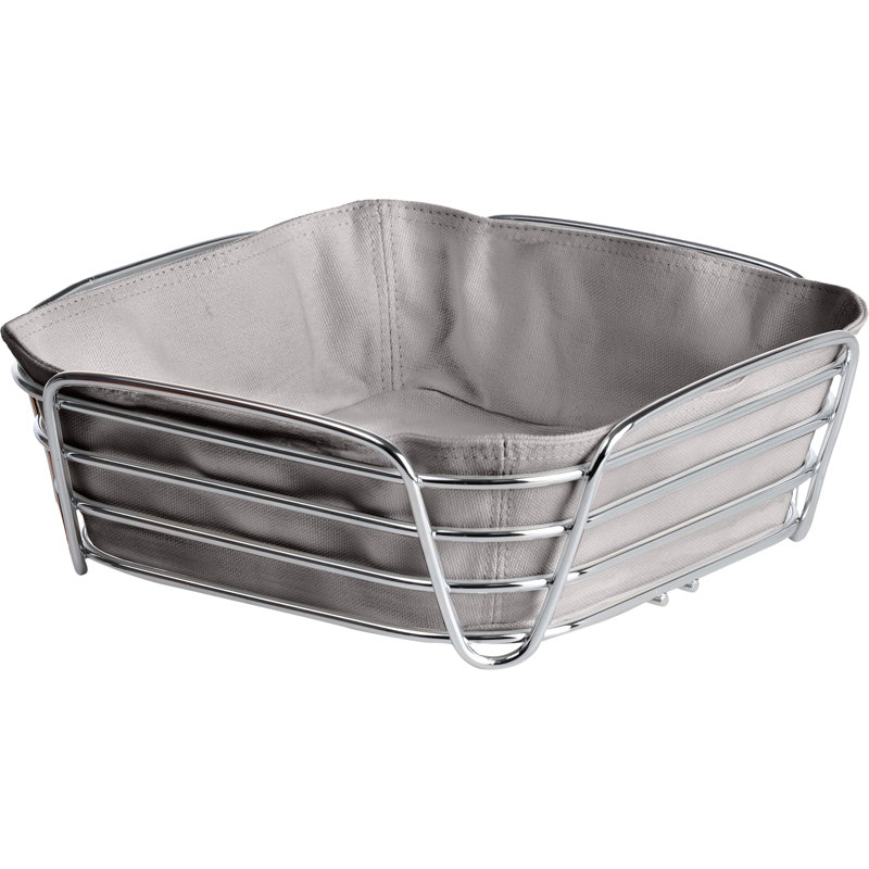 Panier à pain Delara, 9.8", Gris