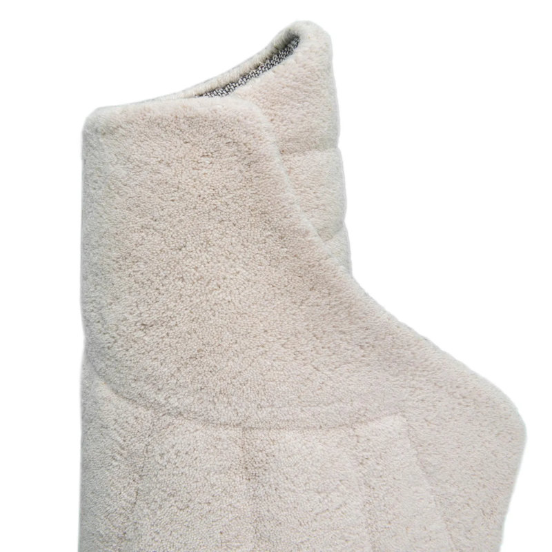Tapis en laine pour enfant Unique Loom Seashell Playtime, Nouveauté 5 pi 1 po x 6 pi 4 po