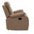 Global United Reclining Transitional Microfiber Fabric Chair With Lumbar Support And Durable Construction-1937377962