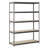 5- Shelf Metal Garage Storage Shelving Unit In Sliver Vein (48"W x 24"D x 72"H-1972729494