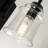 Gimbya 5" W 1-Light Dimmable Clear Glass Armed Sconce (Set of 2)-55271027