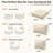 5'' Outdoor Cushions and Replacement Patio Cushions 25.5''W X 25.5''D Outdoor Furniture Cushions Set for 6 Seats-655351784