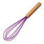 Ustensile de cuisine 10 pouces pour batteur à œuf confortable en silicone-787596620