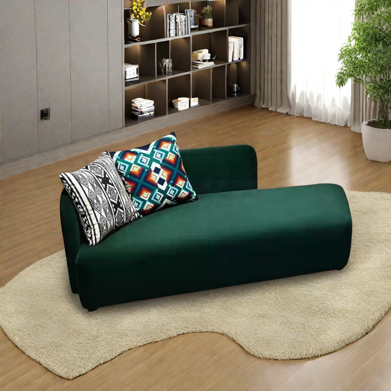 Élégante chaise supérieure en bois massif, Orienté à gauche (vu de face), Vert, Noir, noir, noir, noir