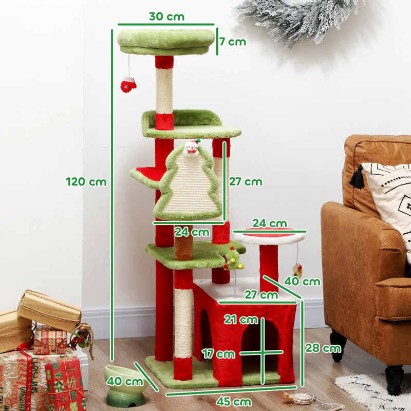 120cm H Cat Tree