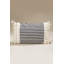 Arrowwood Striped White Rectangular Cushion Cover-1882646841