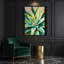 "Watercolor Botanical 57", art mural sur toile brune-339457514