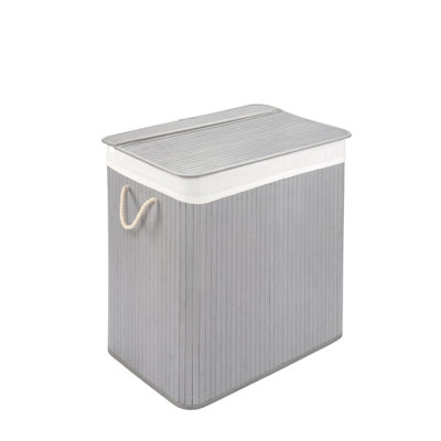 Bamboo Laundry Hamper with Handles