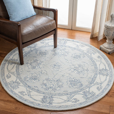 Tapis oriental en laine et coton touffeté à la main Beckey