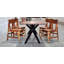 Winburn Acacia Solid Wood Top Dining Table