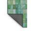 Tapis vert/bleu-110899625