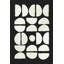 Modern Abstract Shapes by Cartissi — Pattern Wall Art-2124826849-2124826850-2124826852