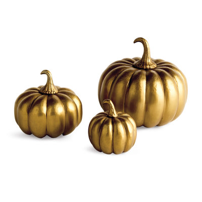 Ensemble de 3 citrouilles sculptées Pham