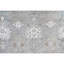 Hand Knotted Wool Area Rug in Silver