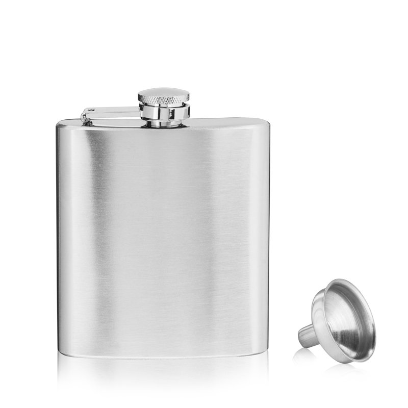 Trueflask 6 oz Stainless Steel Flask