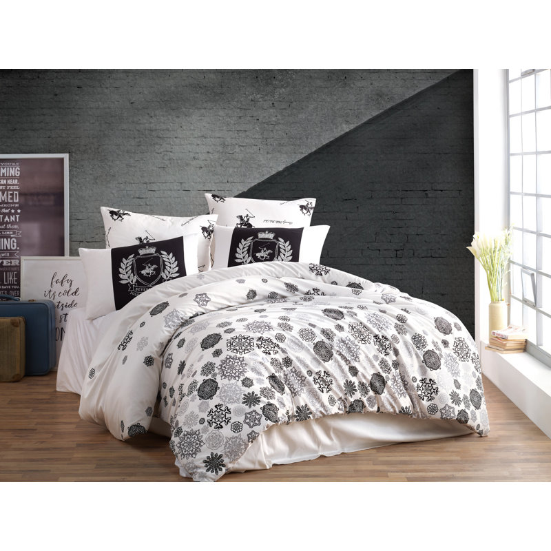 Duvet Cover Set, 220 x 232cm Duvet Cover + 2 Pillowcases (60 x 60)