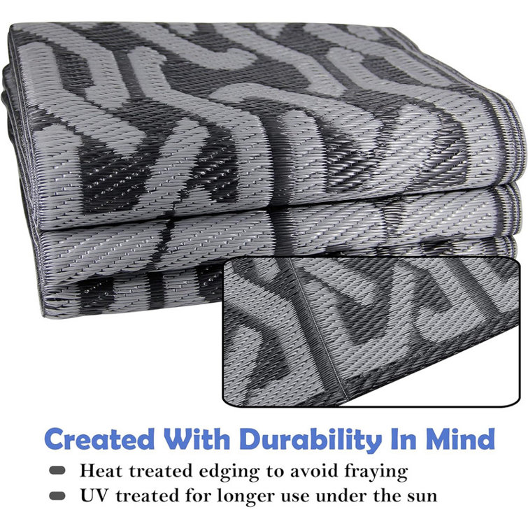 Wayfair Geometric Outdoor Rugs Hokku Designs Razid Geometric Outdoor Rug | Wayfair