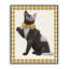 «Gentleman Cat» avec giclée encadrée, design par Sadie Harper-104644012-104644015