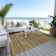 Striped Indoor / Outdoor Rug