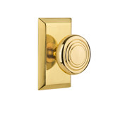 Studio Plate with Deco Door Knob