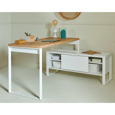 Apogee L-Shaped Writing Desk