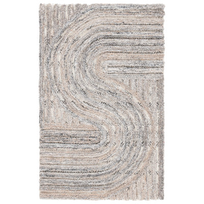 Rosalind Abstract Wool Hand Tufted Area Rug