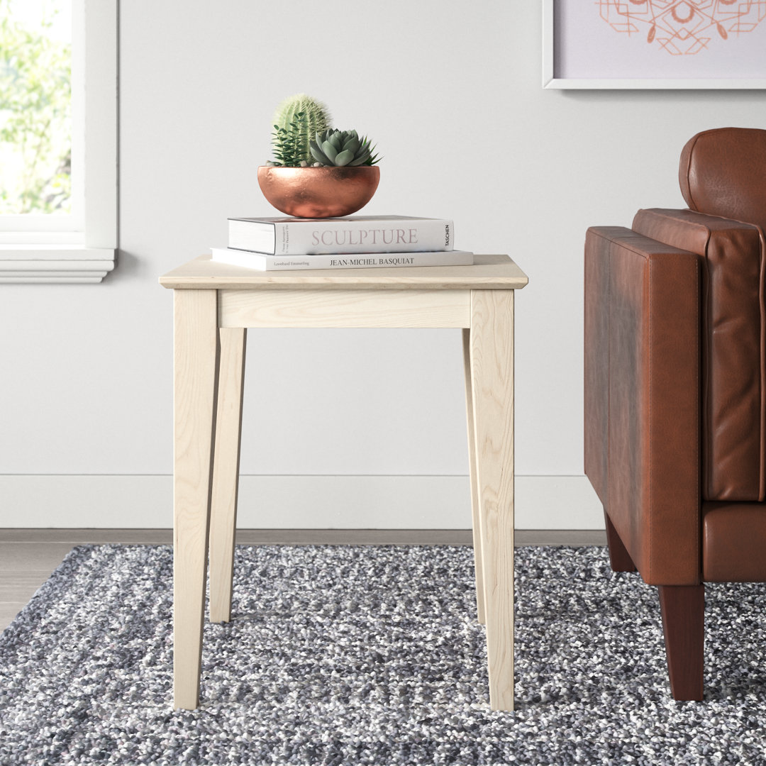 Manatuto Solid Wood End Table Langley Street®