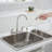 VIBRANTBATH Kitchen Faucet with Side Spray-88657438