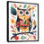 Black Floater Framed Canvas selected