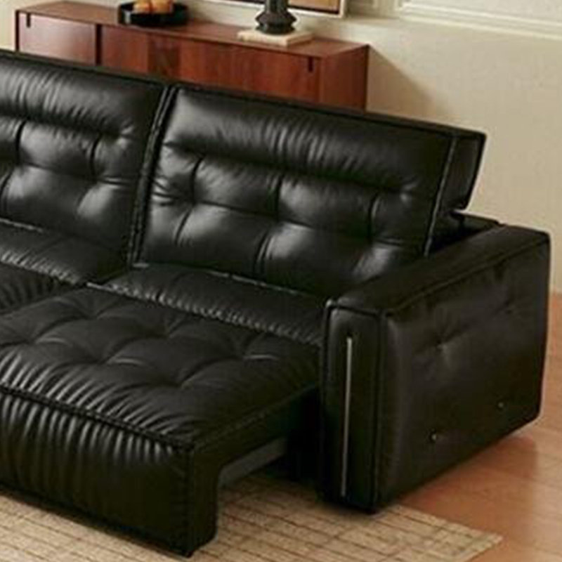 Canapé électrique de style rétro, H 23,62 po x l 86,61 po x P 41,33 po