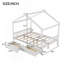 Lit plateforme House avec deux tiroirs-1321067007