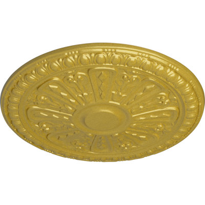 Médaillon de plafond 18 "de diamètre extérieur x P 1 1/4" (convient aux auvents jusqu'à 5 3/8 ")