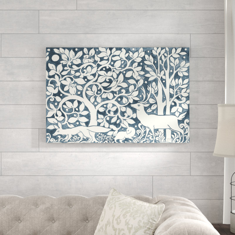 Forest Life IV by Miranda Thomas - Wrapped Canvas Painting, 61cm H x 91cm W