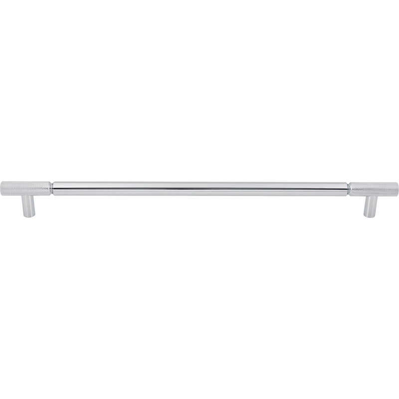 Prestwick Bar Appliance Pull, Polished Chrome, 18" Center To Center
