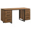 Bureau d'ordinateur à 6 tiroirs Berhalter