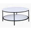 Table basse circulaire