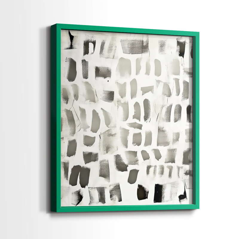 ABSTRACT Series DLXVIII - Impression encadrée de qualité supérieure - Prêt à être accroché - Aucun clou requis ABA160003