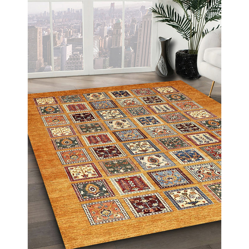 Abstract Indoor Rug, Rectangle 5' x 7'