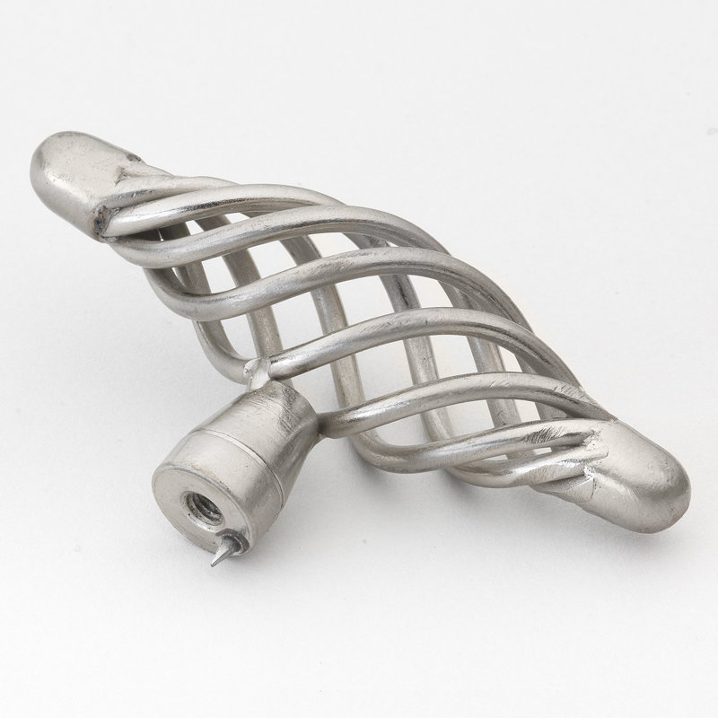 3" Length Birdcage Knob (Set of 25), Satin Nickel, 25