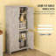 Armoire de rangement autoportante, garde-manger avec tablettes réglables, pour la maison-293279620
