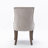 Ultra Comfortable Thickened Fabric Dining Chairs With Solid Wood Legs And Bronze Nail Head Trim, Set Of 2-1377544844