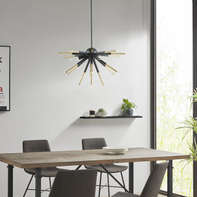 Javarus Ely 3-Light Spiked Chandelier
