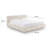  Cream Jacquard Pattern King Bed