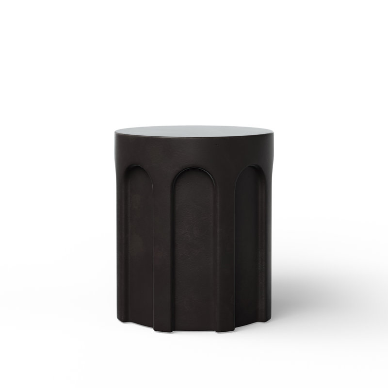 Mixx Garden Stool, Lava Brown