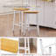 Tabourets de bar en bois massif K&K-1703681859