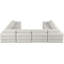 Canapé modulaire de coin avec repose-pieds de 152 po de largeur Howardine-82751377