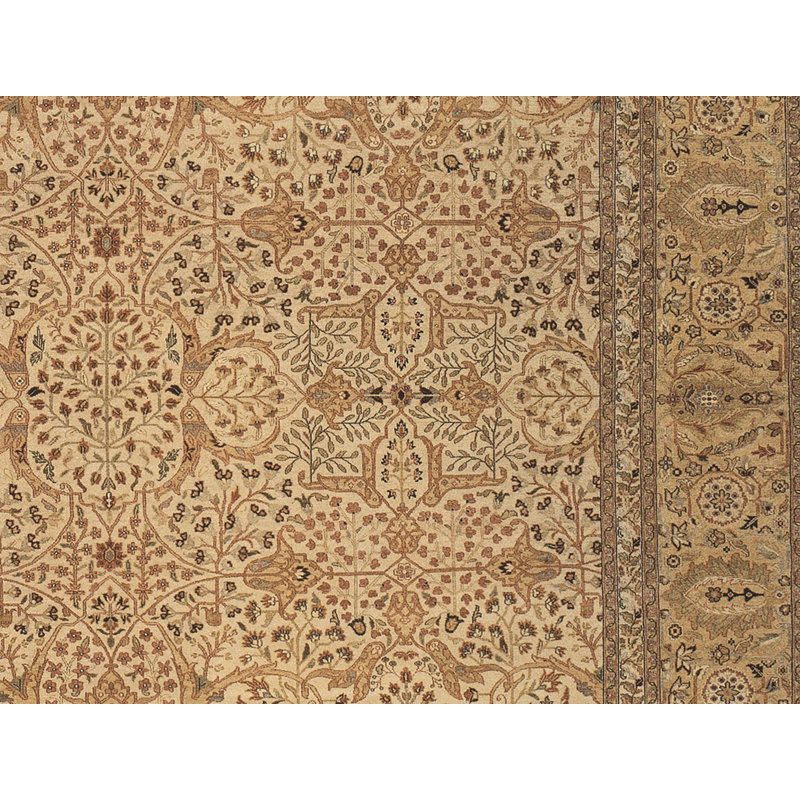 Wool Oriental Area Rug, Rectangle 12'10" x 17'