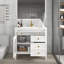 Lavabo de salle de bain 35,6 po Mid-Century-1565786432