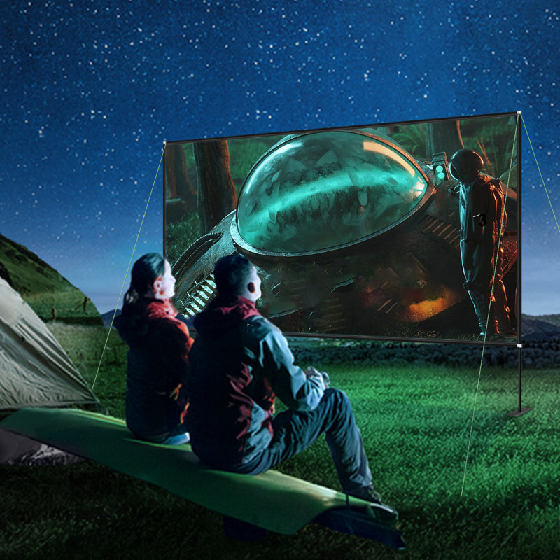 VEVOR Outdoor Portable Projector Screen Projector Screen