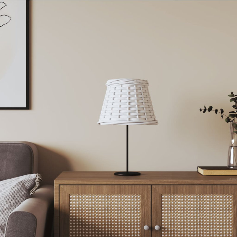 Empire Lamp Shade ( Screw On ), 12cm H x 15cm W x 15cm D, White